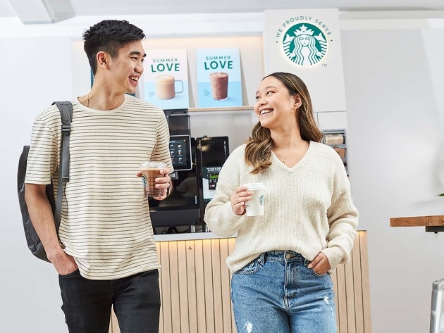 Bebidas Starbucks® en lugares convenientes