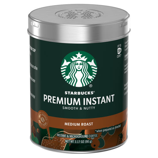Starbucks® Instant Medium and Dark Roast
